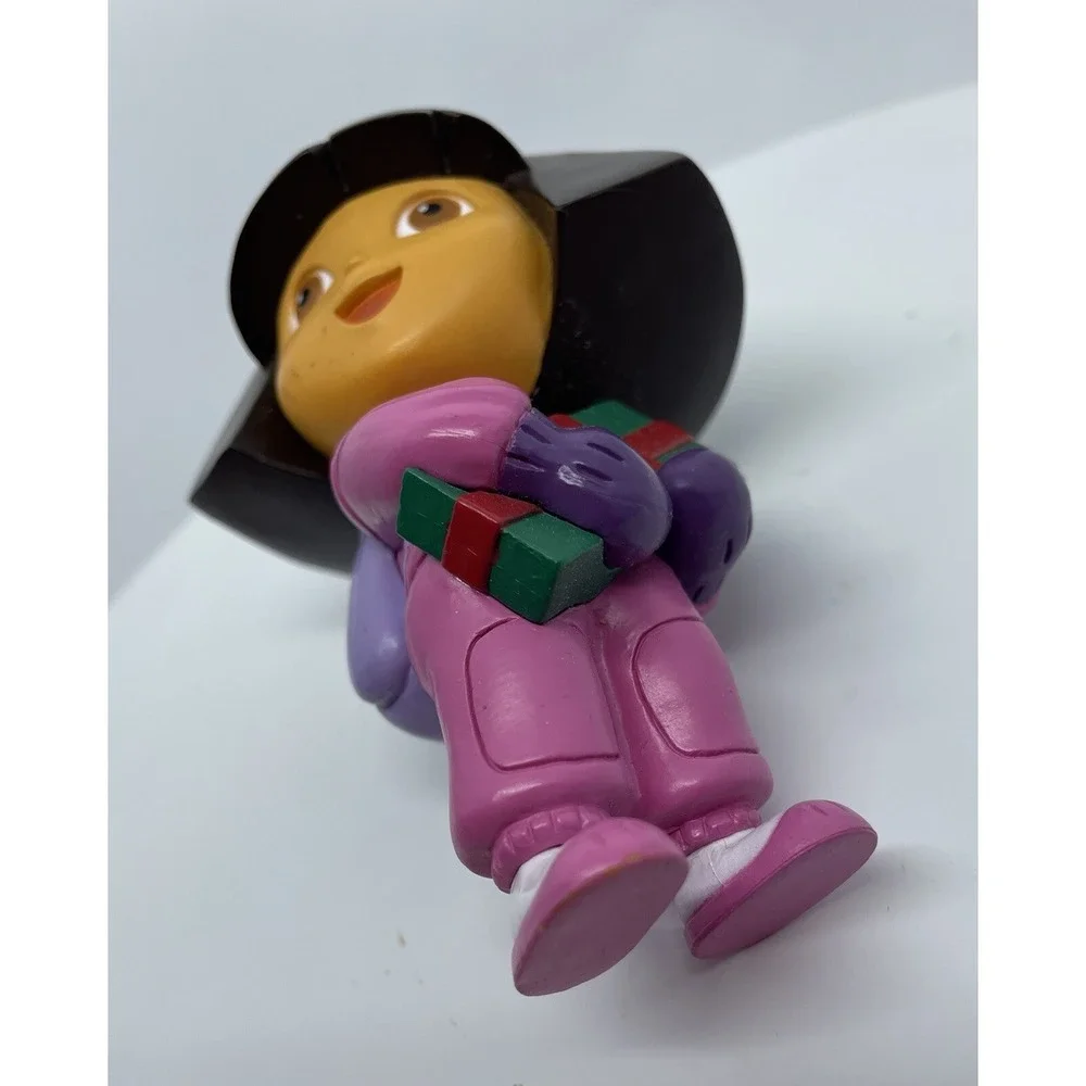 Dora the Explorer with Backpack Holiday Christmas Ornament 4